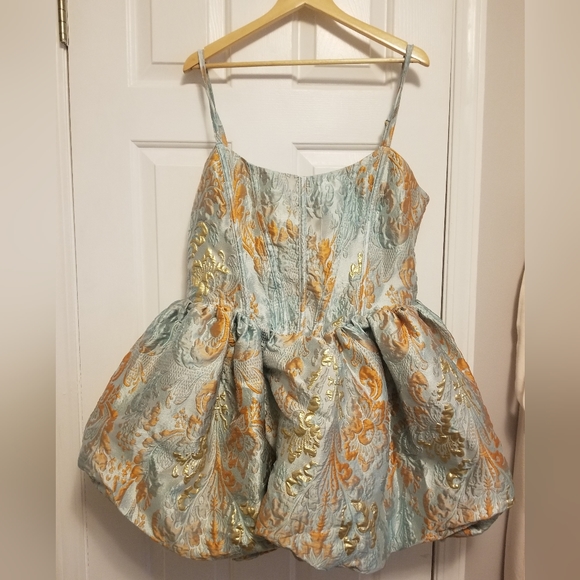 ASOS Jacquard Bubble Dress - Picture 5 of 9